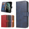 Magnet Case elegancki futerał etui pokrowiec z klapką i funkcją podstawki iPhone 12 Pro / iPhone 12 niebieski