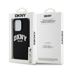 DKNY nakładka do iPhone 15 Pro 6,1\" DKHMP15LSNYACH czarna HC Magsafe silicone w arch logo