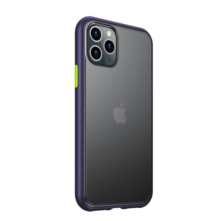 Etui XIAOMI REDMI 9 matowe Matt Case niebieskie