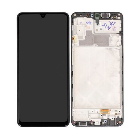Wyświetlacz lcd + ekran dotykowy samsung m32 sm-m325 - czarny - gh82-25981a gh82-26193a (oryginalny)