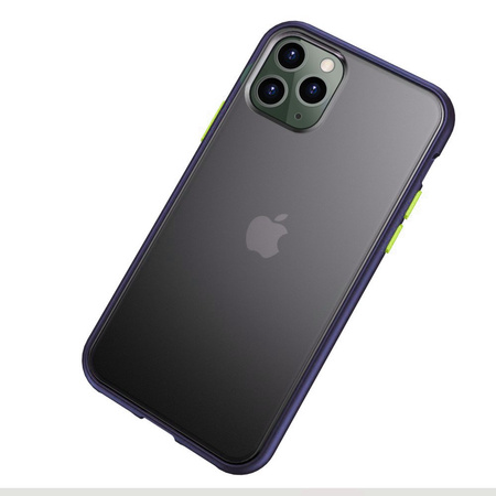 Etui XIAOMI REDMI 9 matowe Matt Case niebieskie