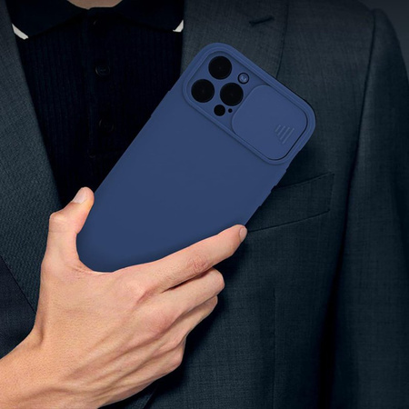 Etui CAMERA PROTECT do Realme C21Y granatowy