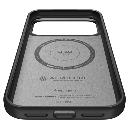 SPIGEN ENZO ARAMID T MAG MAGSAFE IPHONE 17 PRO BLACK