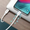 Kabel Ugreen US171 Lightning - USB-C MFi PD 20W 480Mb/s 1m - biały