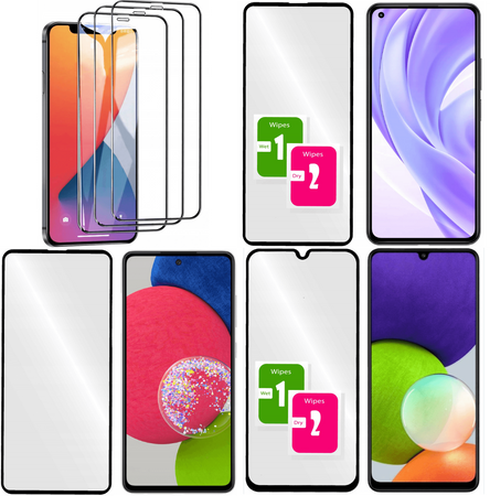 Szkło hartowane 10D do Oppo Reno 6 5G czarna ramka