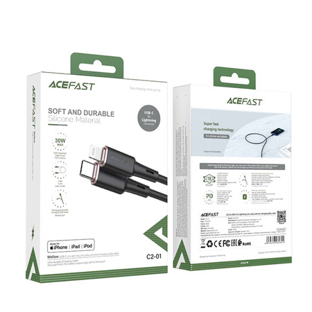 Kabel MFI ACEFAST C2-01 USB-C to Lightning