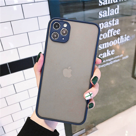 Etui SAMSUNG GALAXY A32 5G matowe Matt Case niebieskie