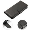 Magnet Case elegancki futerał etui pokrowiec z klapką i funkcją podstawki iPhone 12 Pro Max czarny