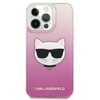 Karl Lagerfeld nakładka do iPhone 13 Pro Max 6,7" KLHCP13XCTRP hardcase różowa Choupette Head