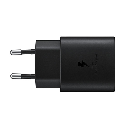 Samsung Szybka Ładowarka podróżna (25W) USB-C czarna (EP-TA800XBEGWW)