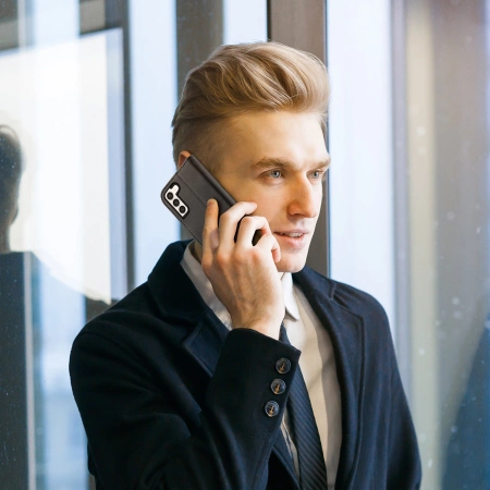 Dux Ducis Hivo etui Samsung Galaxy S23+ pokrowiec z klapką portfel podstawka blokada RFID czarne