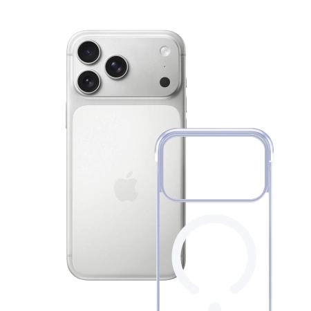 Etui 3mk Just20g MagCase na iPhone 17 Pro Max - przezroczyste
