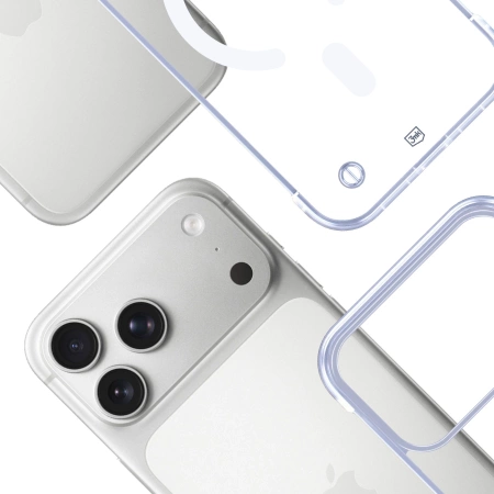 Etui 3mk Just20g MagCase na iPhone 17 Pro Max - przezroczyste
