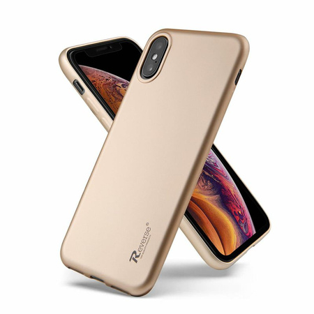 ETUI NAKŁADKA REVERSE IPHONE XS MAX ZŁOTE