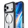 Etui 3mk Satin Armor MagCase na iPhone 17 Pro Max - przezroczysto czarne