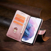 Magnet Case elegancki futerał etui pokrowiec z klapką i funkcją podstawki Samsung Galaxy S22+ (S22 Plus) różowy