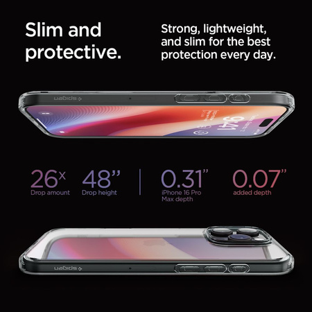 Spigen nakładka Ultra Hybrid do iPhone 16 Pro Max 6,9\" space crystal