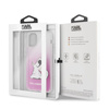 Oryginalne etui Karl Lagerfeld nakładka do iPhone 11 KLHCN61CFNRCPI różowy hard case Choupette Fun