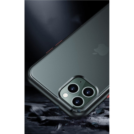 Etui XIAOMI REDMI 9 matowe Matt Case niebieskie