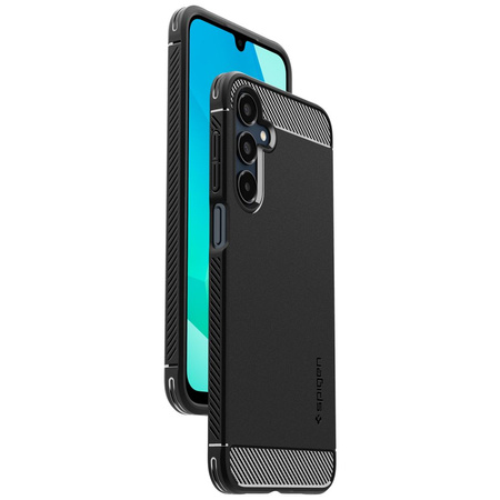 Spigen Nakładka Rugged Armor do Samsung Galaxy A16 4G / 5G Czarna Matowa