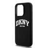 DKNY nakładka do iPhone 15 Pro 6,1\" DKHMP15LSNYACH czarna HC Magsafe silicone w arch logo