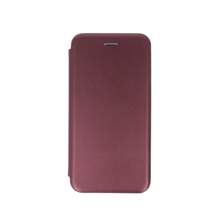 Etui Smart Diva do iPhone 14 burgundowe