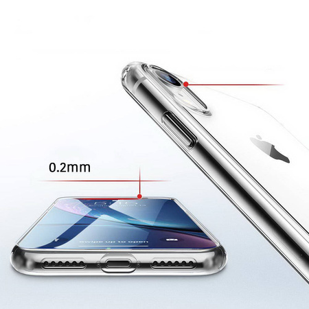 Etui IPHONE XR Back Żel transparentne