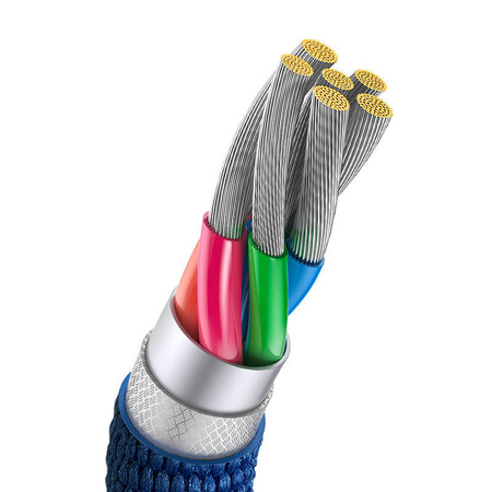 Kabel USB do USB-C Baseus Crystal Shine, 100W, 1.2