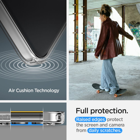 Spigen nakładka Liquid Crystal do Samsung Galaxy S24 crystal clear