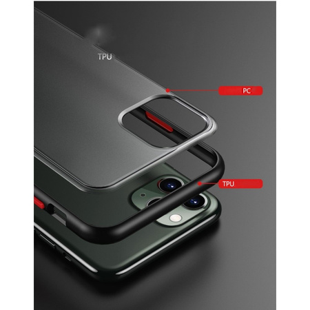 Etui XIAOMI REDMI 9 matowe Matt Case niebieskie