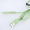 Maxlife kabel MXUC-04 USB - microUSB 1,0 m 3A zielony