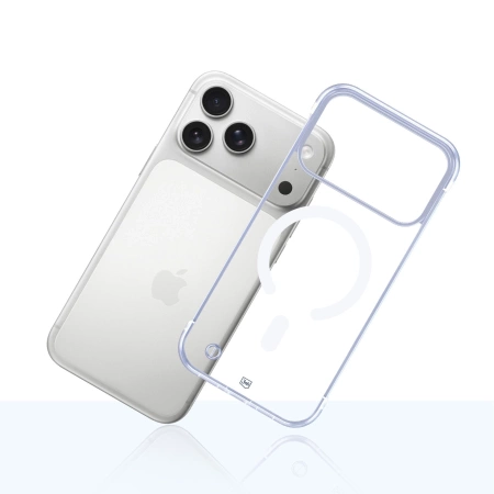 Etui 3mk Just20g MagCase na iPhone 17 Pro Max - przezroczyste