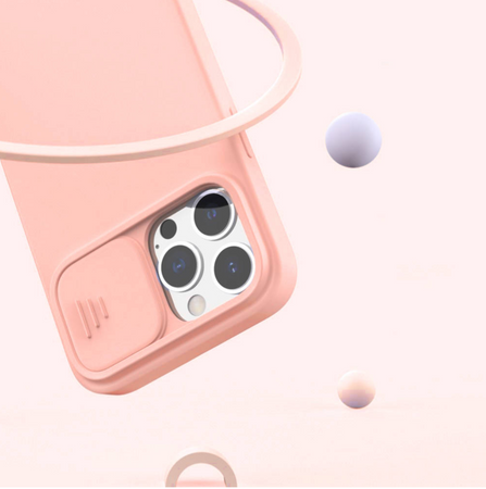 ETUI SILICONE LENS SAMSUNG A13 4G/LTE PEACH