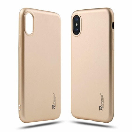ETUI NAKŁADKA REVERSE IPHONE XS MAX ZŁOTE