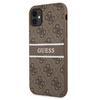 Guess GUHCN614GDBR iPhone 11 6,1\" / Xr brązowy/brown hardcase 4G Stripe