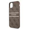 Guess GUHCN614GDBR iPhone 11 6,1\" / Xr brązowy/brown hardcase 4G Stripe