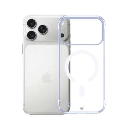 Etui 3mk Just20g MagCase na iPhone 17 Pro Max - przezroczyste