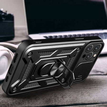 ETUI PanzercamVIVO Y76 5G CZARNE