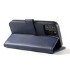 Magnet Case elegancki futerał etui pokrowiec z klapką i funkcją podstawki iPhone 12 Pro / iPhone 12 niebieski