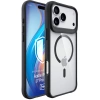 Etui 3mk Satin Armor MagCase na iPhone 17 Pro Max - przezroczysto czarne