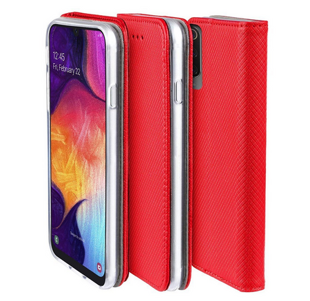 ETUI FLIP MAGNET SAMSUNG A13 4G/LTE CZERWONY