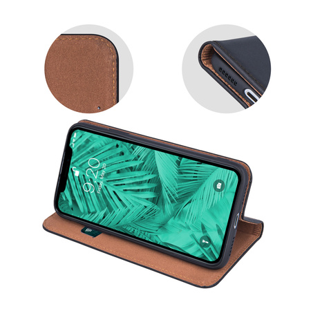 Etui skórzane Smart Pro do Samsung Galaxy A51 czarny
