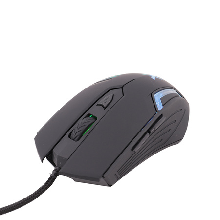 Maxlife Gaming mysz przewodowa MXGM-300 800/1000/1600/2400 DPI 1,8m czarna