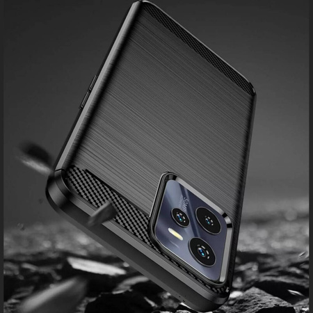 ETUI CARBON REALME C35 CZARNY