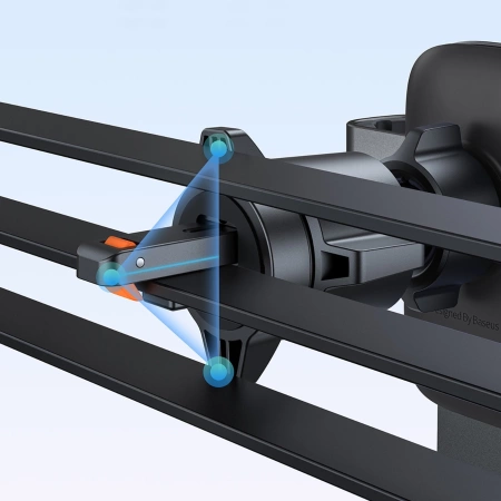 Uchwyt Baseus Metal Age 3 BS-CM028 grawitacyjny do samochodu na kratkę wentylacji - czarny