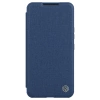 Nillkin Qin Cloth Pro Case etui Samsung Galaxy S23+ pokrowiec z klapką osłona na aparat niebieskie