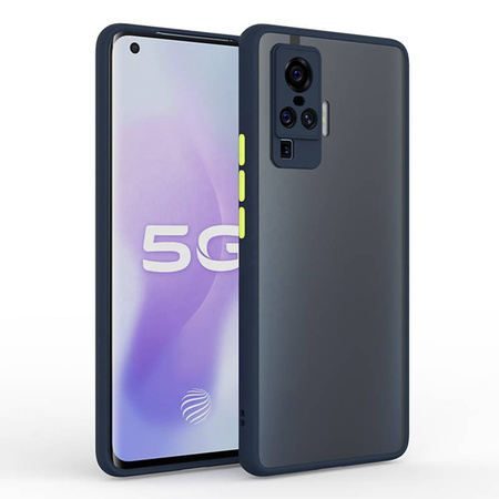 Etui SAMSUNG GALAXY A32 5G matowe Matt Case niebieskie