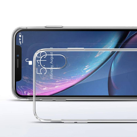 Etui IPHONE XR Back Żel transparentne