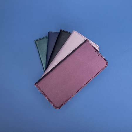 Etui Smart Magnetic do Samsung Galaxy M52 5G ciemnozielone