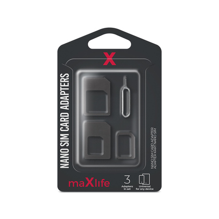 Maxlife adaptery do karty Nano SIM